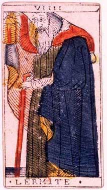 Tarot name meaning 8 The Hermit Jean Dodal